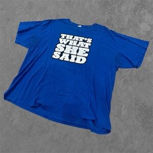 Gildan Blue Short Sleeve Tee